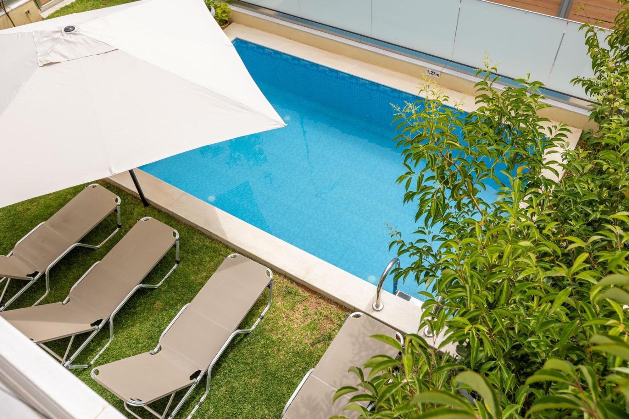 Park And Sea View Villa With Pool 2 Chania  Екстер'єр фото