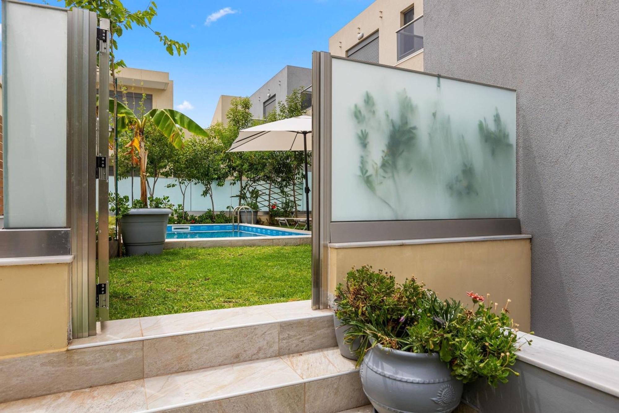 Park And Sea View Villa With Pool 2 Chania  Екстер'єр фото