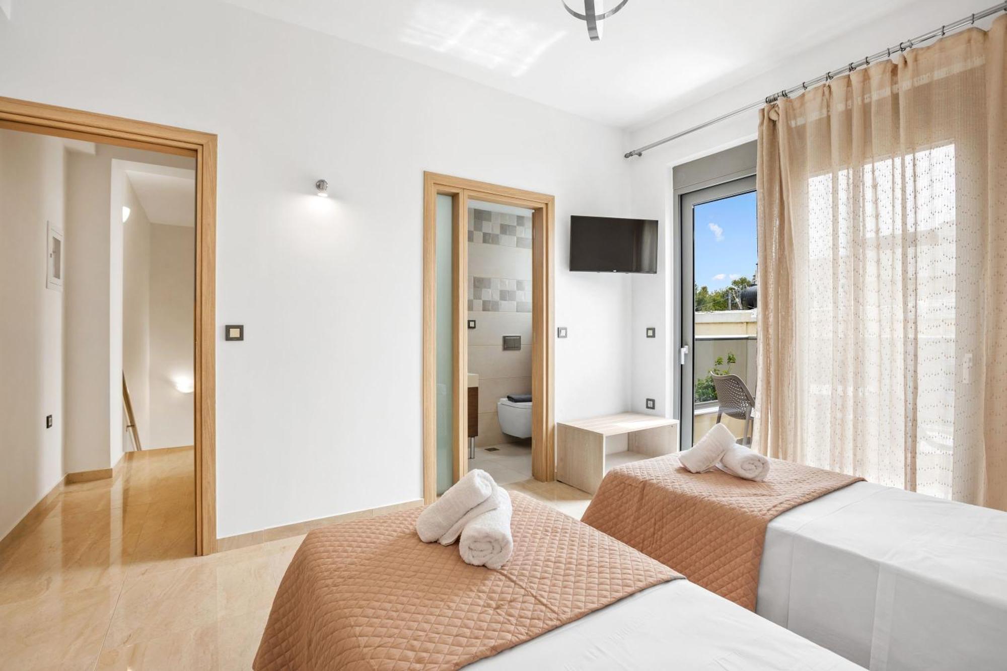 Park And Sea View Villa With Pool 2 Chania  Екстер'єр фото